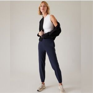 Athleta Brooklyn Heights High Rise Jogger Navy size 12